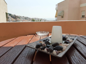 Apartment with Balcony City & Sea View+Parking