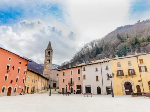 Il Dolce Rifugio. Piazza principale di Leonessa