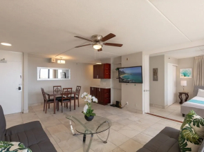 Newly Remodeled Corner Unit at the Waikiki Banyan with Diamond Head Views by Koko Resort Vacation Rentals
