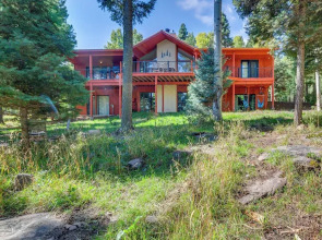 Expansive Angel Fire Home w/ Indoor Hot Tub!