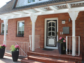Ferienhaus an der Grenze zu Hamburg Zentrale Lage
