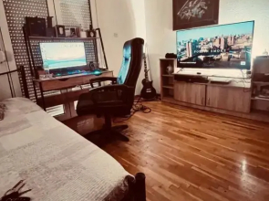 100s.m. Apartment 1 minute from elves mill and half an hour from meteora