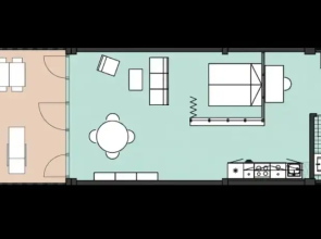 Cool 1-bed With Private Terrace