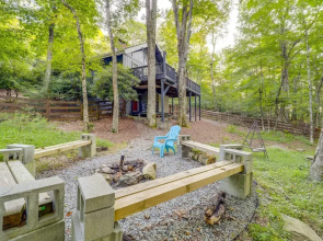 'bear Crossing Chalet:' Beech Mountain Family Home