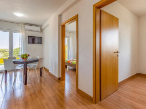 Awesome Apartment in Pomer With 2 Bedrooms