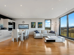 Contemporary apartment with rooftop terrace in Maribor
