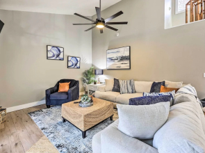 Lakefront Rogers Getaway w/ Hot Tub & Deck!