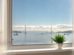 Уютная квартира-студия с шикарным Видом на море и мост