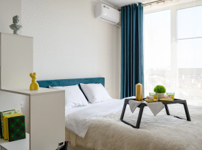 Квартира Green FOX с современным ремонтом в ЖК Лотос Парк