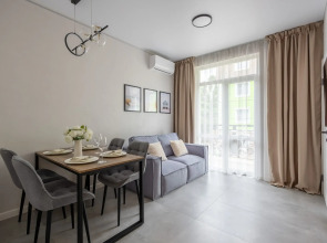 Апартаменты Red Apartments Арт Лайт Сити Шерли