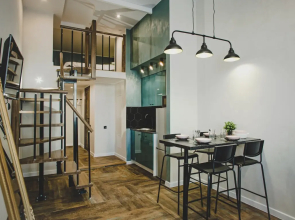 Двухуровневая Квартира Джаз ElenaSweetHome рядом с ТЦ Москва и Садовод