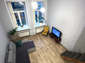 Квартира Cтудия Лофт Двухуровневая Yarapartments
