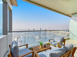 Апартаменты Bnbmehomes 54th Floor Sea View Heart of Marina - 5407