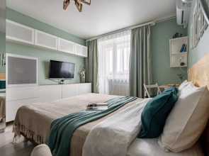 Квартира City view на Металлистов Satin home