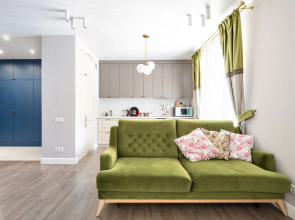 Квартира Трехкомнатная студия в ЖК Сосновый Бор