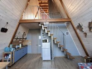 Частный Дом  А-фрейм Рыжая Такса