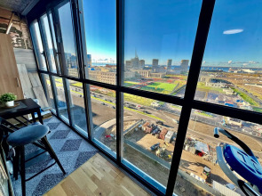 Просторная Евро2к на 12 этаже с видом на Финский залив
