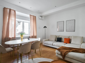 Апартаменты в Скандинавском стиле в центре Москвы