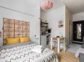 Апартаменты "Лимоны" на 3-х гостей у метро Окружная