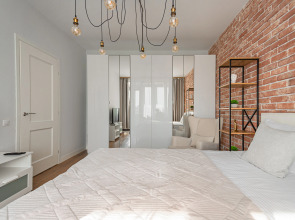 Апартаменты Lalapart Loft Style с лоджией и отдельной кухней в ЖК Савеловский Сити