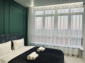 Апартаменты Unique Apart Изумруд рядом с Парком Ангелов, ФСК ЕЭС и Роскомнадзором на Мичурина 58/3