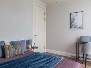 Квартира Moscow Deluxe Apartments Family Suite City View