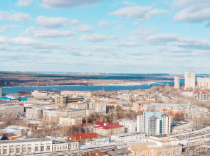 Квартира Стильная Студия с Джакузи Рядом с ЖД Вокзалом