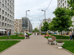 Квартира Antic на Кременчугской Satin Home