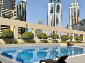 Апартаменты Studio on JBR, SEA view, POOL, Gym, LARGE terrace