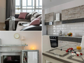 Апартаменты ElizaHome в ЖК Бизнес-Класса с Видом на Чёрную Речку