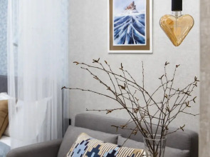 Апартаменты Baikal Atmosphere в байкальском дизайне Rasko Home возле аэропорта