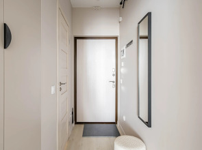 Апартаменты Бежевые в центре с кондиционером