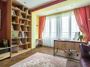 Квартира Lalapart Vintage House с отдельным рабочим кабинетом в небоскребе