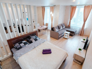 Апартаменты Студия в самом центре левого берега Иртыша