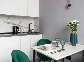 Квартира Студия Emerald Room у МЦД Вешняки