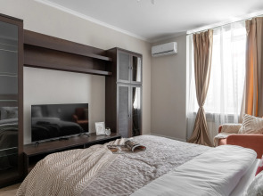 Апартаменты с двумя кондиционерами и стильным ремонтом