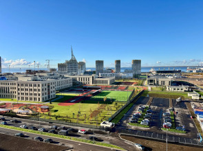 Просторная Евро2к на 12 этаже с видом на Финский залив