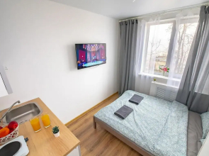 Уютная студия 2 на улице Котельникова