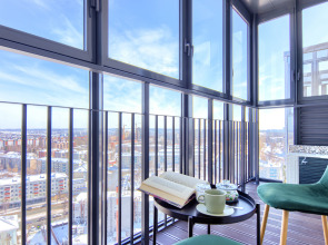 Апартаменты - Видовая студия в 10 минутах от Центра Казани