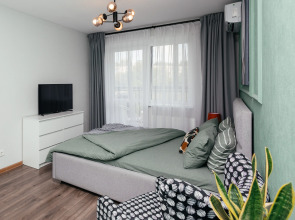 Квартира Стильная 1К Рядом с Зоопарком и Набережной 1-я Подлесная 1