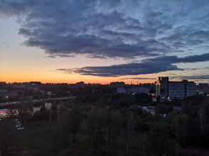 Квартира просторная с балконом и видом на лес