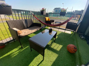 Апартаменты Охта Парк Ohta Loft Apartments с террасой