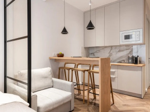 Апартаменты Делюкс с барной стойкой Модерн Дизайн у Динамо