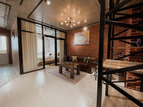 Квартира Green FOX от дизайнера в стиле Лофт