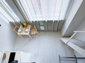 Квартира Домиго Двухуровневая Студия в Эко-Стиле