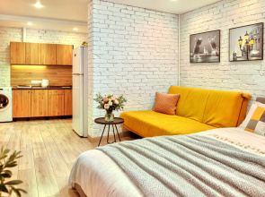 Kvartira Studia v stile Loft radom s GBU Gorodskoj kliniceskoj bol'nicej No1