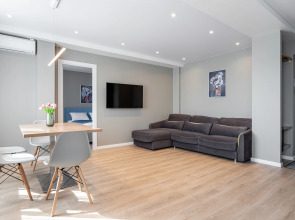 Квартира Krasroom в Центре с Видом на Енисей