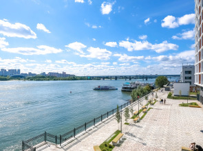 Апартаменты с видом на Обь и Михайловскую набережную