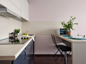 Квартира Студия Бирюза в 3 минутах пешком от метро Лесная