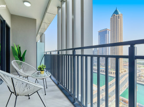 Апартаменты Bnbmehomes Cozy 1BR Suite near Burj Khalifa - 1815